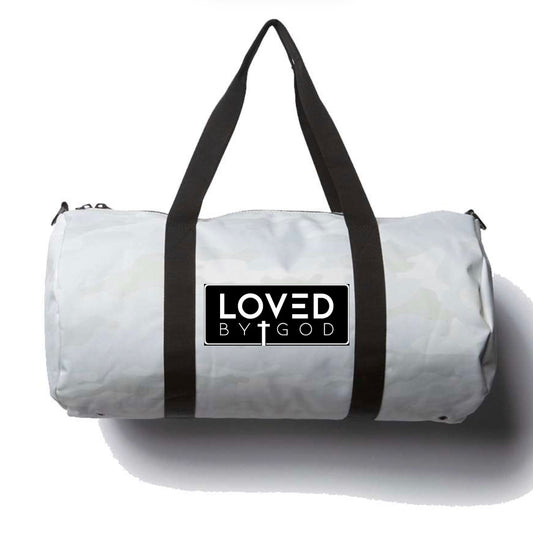 White Camo “Loved” Bag